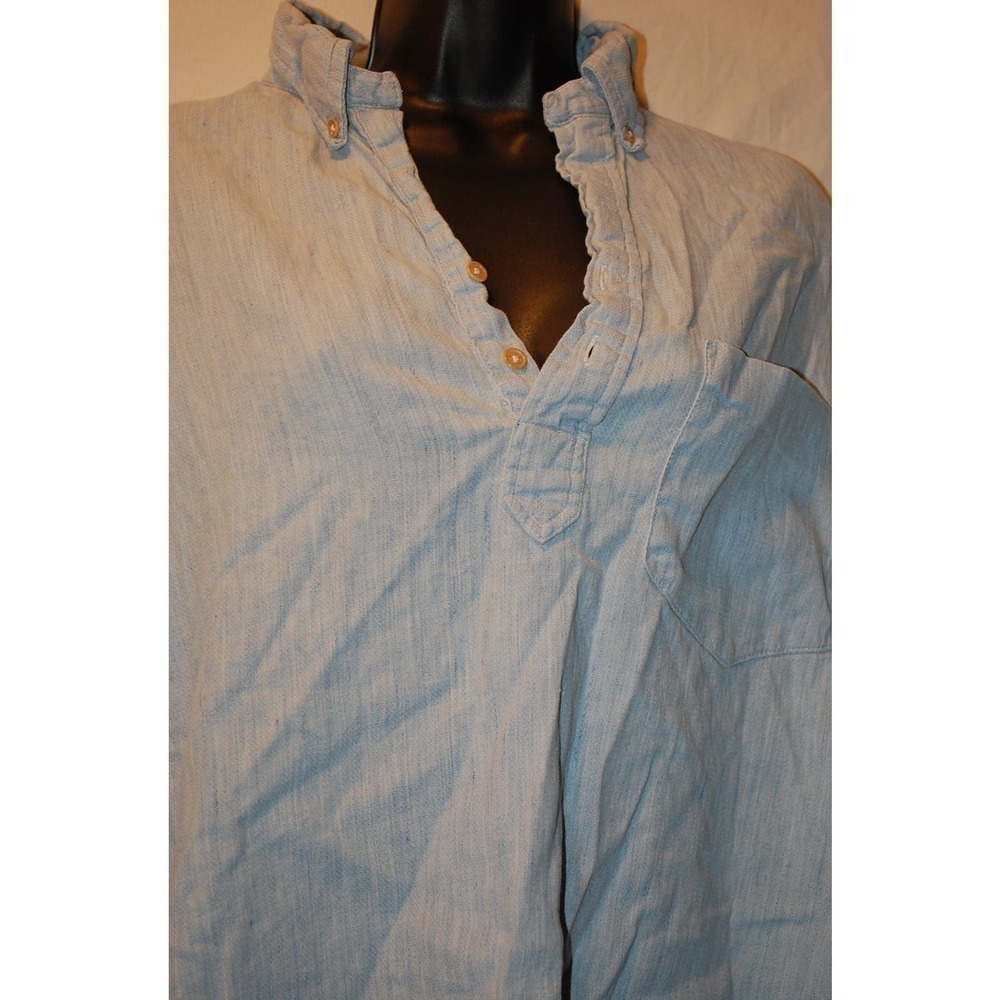 The Nutter Beach Cover Shirt Linen/Cotton Blend Size XL - Picture 3 of 8